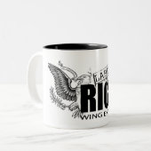 分類された右翼極端家Fのコピー ツートーンマグカップ (正面左)