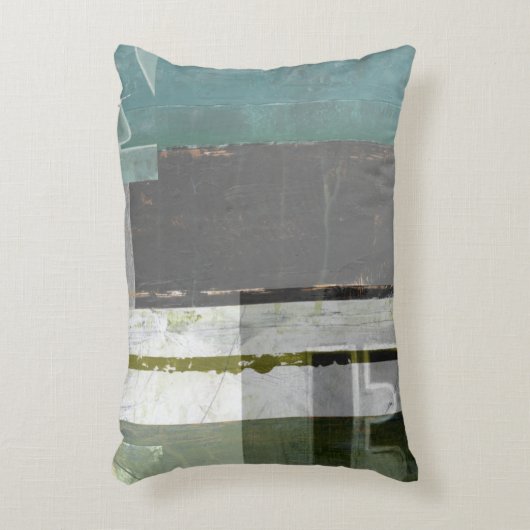 分類された手紙とのモダンな絵画 アクセントクッション (正面(垂直))