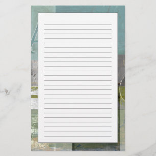 分類された手紙とのモダンな絵画 便箋