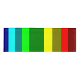 分類された色の名札 名札