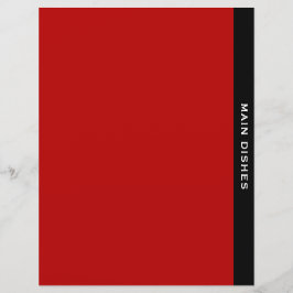 分類区切り |メインディッシュ |赤と白