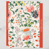 分類区切り |野菜 |スタイリッシュフローラ (正面/裏面)