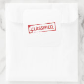 分類済みスタンプ スクエアシール (バッグ)