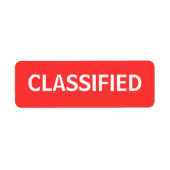 分類 ラベル (正面)