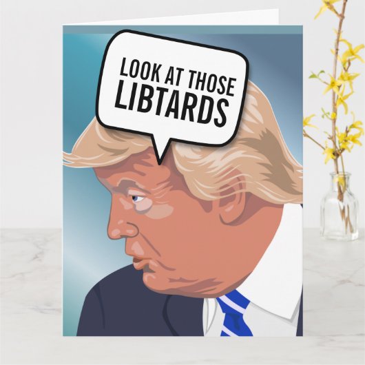 切おもしろいり札誕生日カード カード (黄色い花)