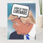 切おもしろいり札誕生日カード カード (正面)