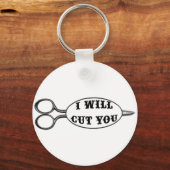 切ってやろう キーホルダー (正面)