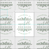 切って縫う | セージグリーン植物手作り名 ファブリック (タイル)