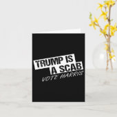 切りおもしろい株は詐欺だ カード (黄色い花)