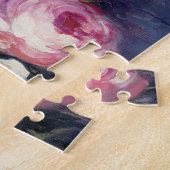 切りたての春の花 ジグソーパズル (側面)