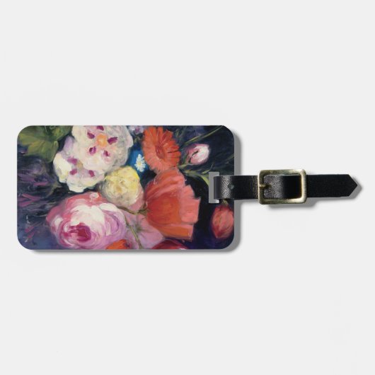 切りたての春の花 ラゲッジタグ (正面横)