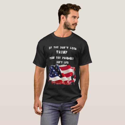 切りもし株が好きじゃないなら好きじゃないだろう Tシャツ (正面フル)