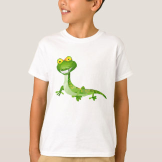 切りトカゲスマイル Tシャツ