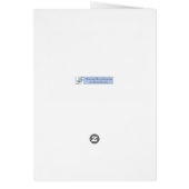 切りビクトリアン花の美しい女性 (裏面)