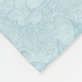 切りファンシー抜きハミングバード フリースブランケット (角)