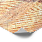 切り傷の木。木材を森に詰める。テクスチャ ポスター (角)