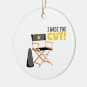 切り傷を負った セラミックオーナメント (左)