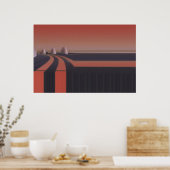 切り出された ポスター (キッチン)