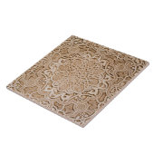 切り分けられたパターンタイル タイル (側面)