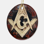 切り分けられたプラクのオーナメント セラミックオーナメント (左)