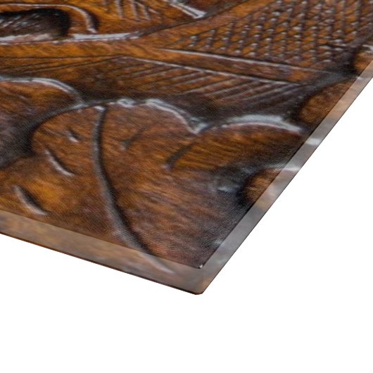 切り分けられた木の東洋の一見 カッティングボード (角)