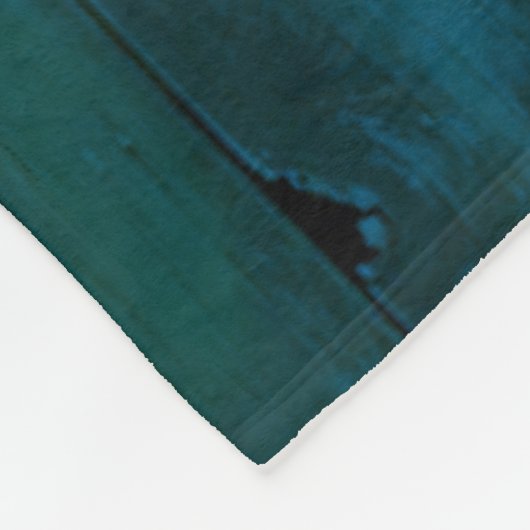 切り分けられるオクラホマの州の旗のヴィンテージ木 フリースブランケット (角)