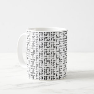 切り刻まれたコンピュータ・コード コーヒーマグカップ