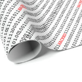 切り刻まれたコード ラッピングペーパー (ロールコーナー)