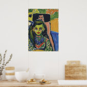 切り刻まれた椅子の前のフランジー ポスター (キッチン)