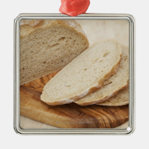 切り刻むことの国のパン(Pain de Campagne) メタルオーナメント