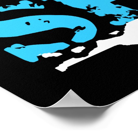 切り取った ポスター (角)