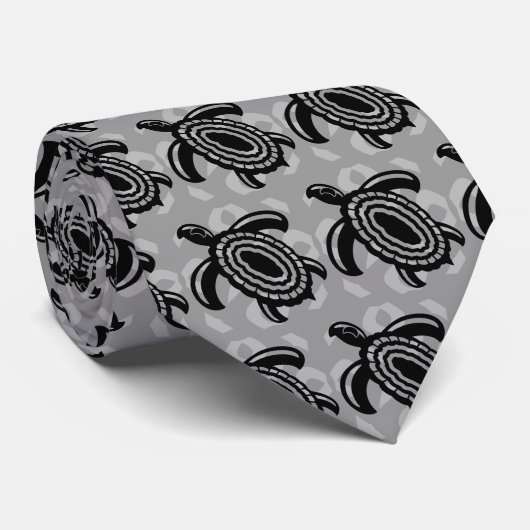切り取られたカメのタイ ネクタイ (ロール)
