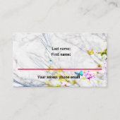 切り取りとクラシックの名刺4件 名刺 (正面)