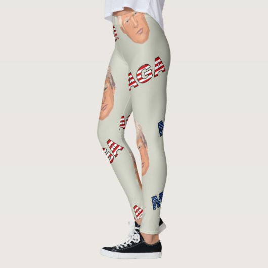 切り取りマガパターン レギンス (左)