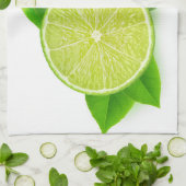 切り取りライム キッチンタオル (折り畳み)