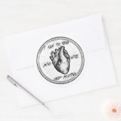 切り取りV2を開く ラウンドシール (封筒)