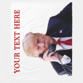 切り取る フリースブランケット