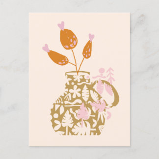 切り取葉り#illustration #digitalart ポストカード