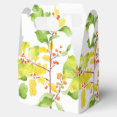 切り妻の恩箱に入れた秋の果実 フェイバーボックス (オープン)