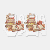 切り妻の本と花 フェイバーボックス (折り畳みなし)