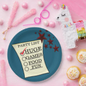 切り抜きの巨大なパーティーお祝いの個人設定 ペーパープレート (パーティー)