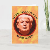 切り札おもしろいでハロウィーンの怖いカードを作る カード (正面)