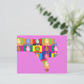 切り札のはがきを拒絶 ポストカード (スタンド正面)