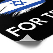 切り札の場合 – Jewサポート切り札シャツ ポスター (角)