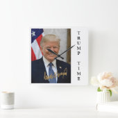 切り札の時間 スクエア壁時計 (ホーム)