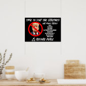 切り札は行かねばならない | 平和の回復の時間 ポスター (キッチン)