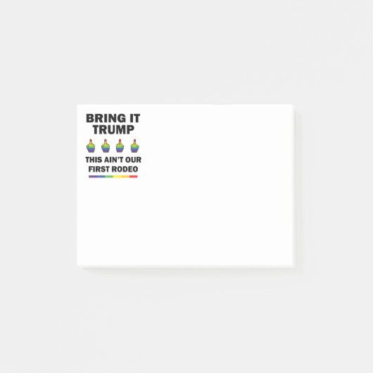 切り札を出す ポストイット (正面)