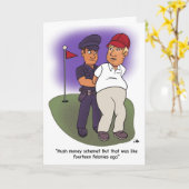 切り札フェロニーのグリーティングカード カード (黄色い花)