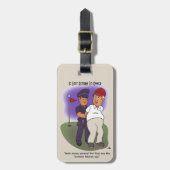 切り札フェロニー ラゲッジタグ (正面縦)