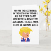 切り札：お前は最高の父だ カード (黄色い花)